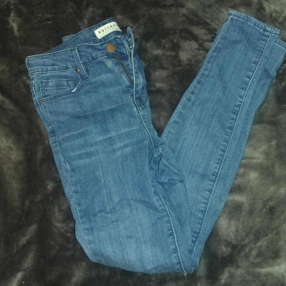Bullhead Denim Co. High Rise Skinny Jeans